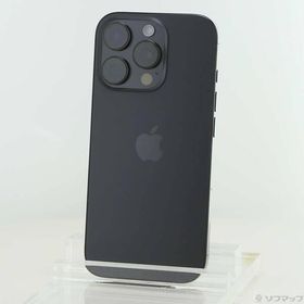 〔中古〕Apple(アップル) iPhone16 Pro 128GB ブラックチタニウム MYMV3J／A SIMフリー〔251-ud〕