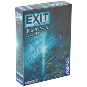 グループSNE EXIT 脱出: ザ・ゲーム 沈んだ財宝 (1-4人用 60-120分 10才以上向け) ボードゲーム