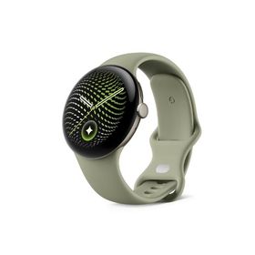 Google Pixel Watch 5 Wi-Fiモデル 45mm GA10896-US [Satin Pyrite アルミケース/Olive アクティブ バンド]