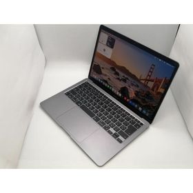 【中古】Apple MacBook Air 13インチ M1(CPU:8C/GPU:8C) 8GB/512GB スペースグレイ MGN73J/A (M1・2020)【広島本通】保証期間１ヶ月【ランクB】