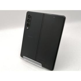 【中古】SAMSUNG au 【SIMフリー】 Galaxy Z Fold3 5G ファントムブラック 12GB 256GB SCG11【池袋東口】保証期間１ヶ月【ランクC】