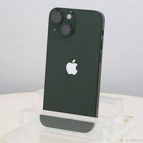 〔中古〕Apple(アップル) iPhone13 mini 512GB グリーン MNFE3J／A SIMフリー〔305-ud〕