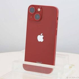 〔中古〕Apple(アップル) iPhone13 mini 128GB プロダクトレッド MLJG3J／A SIMフリー〔295-ud〕