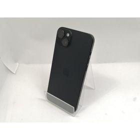 【中古】Apple 国内版 【SIMフリー】 iPhone 15 Plus 128GB ブラック MU083J/A【札幌南2条】保証期間１週間【ランクC】