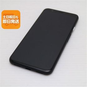 新品同様 SIMフリー Google Pixel 4 64GB ジャストブラック スマホ 本体 白ロム 中古 あすつく 土日祝発送OK