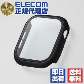 (5個セット) エレコム AW-24AFCGBK アップルウォッチ カバー Apple Watch Series 10 [ 46mm ] フルカバー