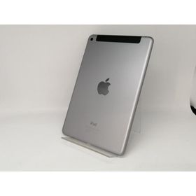 【中古】Apple au 【SIMロック解除済み】 iPad mini4（2015） 128GB スペースグレイ MK762J/A【東池袋1丁目】保証期間１ヶ月【ランクB】