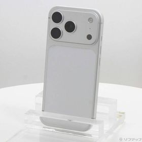 〔中古〕Apple(アップル) iPhone17 Pro 1TB シルバー MG8D4J／A SIMフリー〔198-ud〕