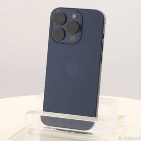 〔中古〕Apple(アップル) iPhone15 Pro 128GB ブルーチタニウム MTUA3J／A SIMフリー〔276-ud〕