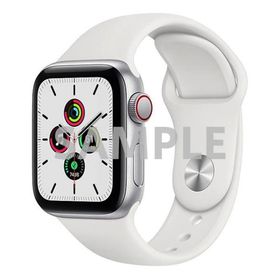 SE 第1世代[40mm/セルラー]アルミ シルバー Apple Watch【安心…