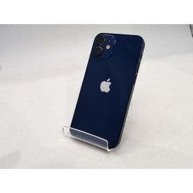 【中古】Apple SoftBank 【SIMロック解除済み】 iPhone 12 mini 128GB ブルー MGDP3J/A【浜松駅前】保証期間１ヶ月【ランクC】