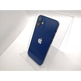 【中古】Apple au 【SIMロック解除済み】 iPhone 12 mini 128GB ブルー MGDP3J/A【スマーク伊勢崎】保証期間１ヶ月【ランクC】
