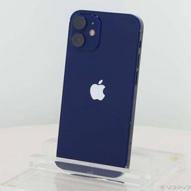 〔中古〕Apple(アップル) iPhone12 mini 128GB ブルー MGDP3J／A SIMフリー〔349-ud〕