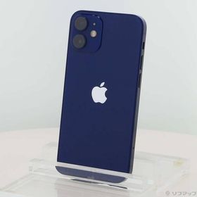 〔中古〕Apple(アップル) iPhone12 mini 128GB ブルー MGDP3J／A SIMフリー〔258-ud〕