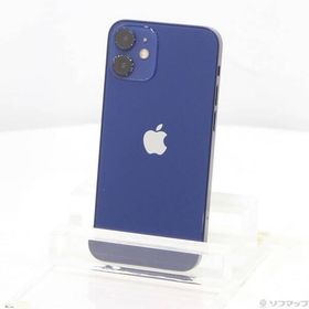 〔中古〕Apple(アップル) iPhone12 mini 128GB ブルー MGDP3J／A SIMフリー〔269-ud〕