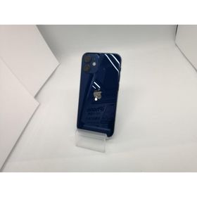 【中古】Apple docomo 【SIMロック解除済み】 iPhone 12 mini 128GB ブルー MGDP3J/A【OSU301】保証期間１ヶ月【ランクC】