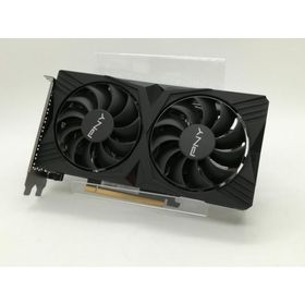 【中古】PNY GeForce RTX 4060 8GB VERTO ダブルファン VCG40608DFXPB1 RTX4060/8GB(GDDR6)【DS秋葉】保証期間１週間