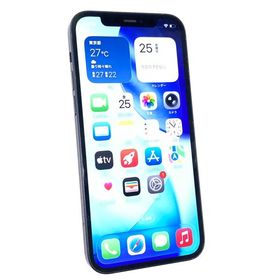 中古 Apple iPhone12 64GB ブラック MGHN3J／A SIMフリー ※赤ロム保証あります