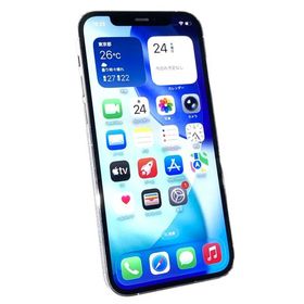 中古 Apple iPhone12 Pro 128GB シルバー MGM63J／A SIMフリー ※赤ロム保証あります