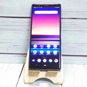 docomo Xperia5 SO-01M docomo ブルー 本体 白ロム SIMロック解除済み SIMフリー B111095