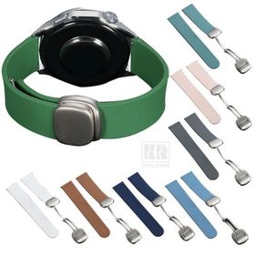 Amazfit バンド対応 ベルト シリコン バンド幅 20mm/22mm マグネット付き 磁気付き Active Balance Cheetah Pro Bip 5 GTR4 GTS4