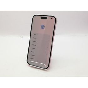 【中古】Apple au 【SIMフリー】 iPhone 15 128GB ピンク MTMJ3J/A【立川フロム中武】保証期間１ヶ月【ランクC】