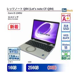 中古 ノートパソコン Panasonic / パナソニック Let's note / レッツノート QR4 CF-QR4 CF-QR4RDRAS Core i5 メモリ：16GB 6ヶ月保証