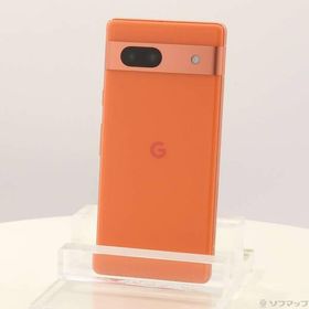 〔中古〕GOOGLE(グーグル) Google Pixel 7a 128GB コーラル GA04438-JP SIMフリー〔258-ud〕