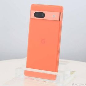 〔中古〕GOOGLE(グーグル) Google Pixel 7a 128GB コーラル GA04438-JP SIMフリー〔262-ud〕