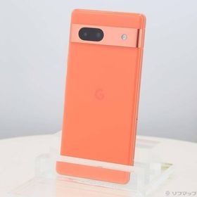 〔中古〕GOOGLE(グーグル) Google Pixel 7a 128GB コーラル GA04438-JP SIMフリー〔344-ud〕