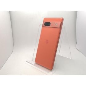 【中古】Google 国内版 【SIMフリー】 Pixel 7a コーラル 8GB 128GB G82U8【川崎駅前】保証期間１ヶ月【ランクB】