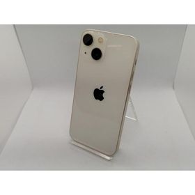 【中古】Apple 国内版 【SIMフリー】 iPhone 13 mini 128GB スターライト MLJE3J/A【吉祥寺】保証期間１週間【ランクC】