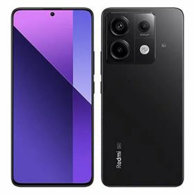 【中古】【安心保証】 Redmi Note 13 Pro 5G XIG05[256GB] UQモバイル ミッドナイトブラック