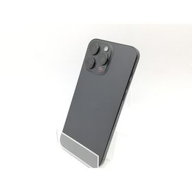 【中古】Apple 国内版 【SIMフリー】 iPhone 15 Pro Max 256GB ブラックチタニウム MU6P3J/A【熊本】保証期間１ヶ月【ランクC】