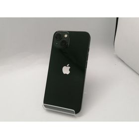 【中古】Apple au 【SIMフリー】 iPhone 13 128GB グリーン MNGG3J/A【広島本通】保証期間１ヶ月【ランクC】