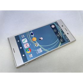 ★送料無料★良品★docomo★Xperia XZs SO-03J★シルバー★0080290002895★SYS★10/06