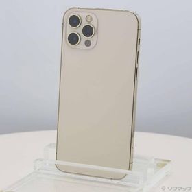 〔中古〕Apple(アップル) iPhone12 Pro 128GB ゴールド NGM73J／A SIMフリー〔305-ud〕