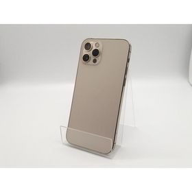 【中古】Apple au 【SIMロック解除済み】 iPhone 12 Pro 128GB ゴールド MGM73J/A【大須アメ横】保証期間１ヶ月【ランクB】