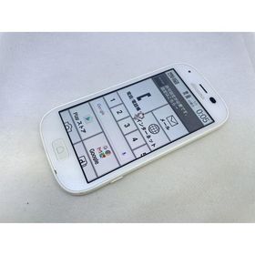 ★送料無料★ジャンク★docomo★らくらくスマートフォン4 F-04J★ホワイト★0080290002938★SYS★10/06
