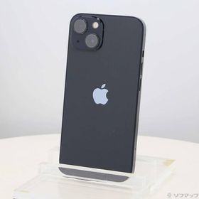〔中古〕Apple(アップル) iPhone13 128GB ミッドナイト MLNC3J／A SIMフリー〔297-ud〕