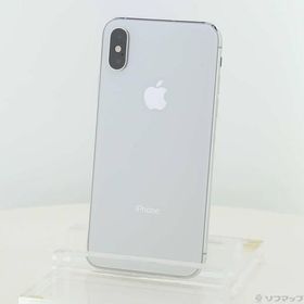 〔中古〕Apple(アップル) iPhoneXS 64GB シルバー MTAX2J／A SIMフリー〔352-ud〕