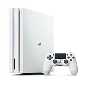 【中古】PlayStation 4 Pro グレイシャー・ホワイト 1TB (CUH-7200BB02)