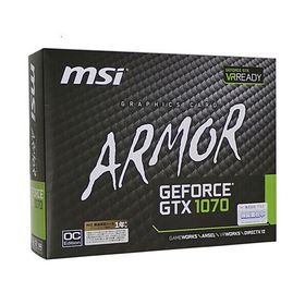 爆買【中古】MSI製グラボ GTX 1070 ARMOR 8G OC PCIExp 8GB 元箱あり
