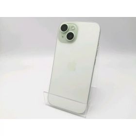 【中古】Apple SoftBank 【SIMフリー】 iPhone 15 128GB グリーン MTMM3J/A【ECセンター】保証期間1ヶ月【ランクB】
