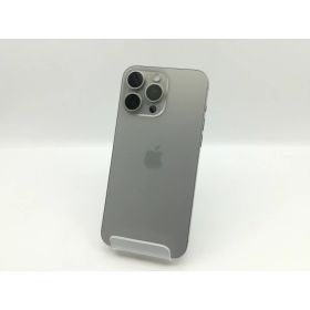 【中古】Apple 国内版 【SIMフリー】 iPhone 15 Pro Max 1TB ナチュラルチタニウム MU713J/A【神戸】保証期間1週間【ランクC】