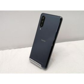 【中古】SHARP SoftBank 【SIMロック解除済み】 AQUOS zero5G basic ブラック 6GB 64GB A002SH【仙台駅東口】保証期間１ヶ月【ランクB】
