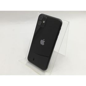 【中古】Apple SoftBank 【SIMロック解除済み】 iPhone 11 128GB ブラック MWM02J/A【福岡筑紫】保証期間１ヶ月【ランクB】