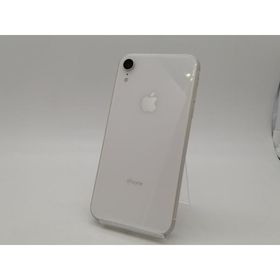 【中古】Apple docomo 【SIMロック解除済み】 iPhone XR 64GB ホワイト MT032J/A【仙台イービーンズ】保証期間１ヶ月【ランクC】