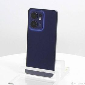 〔中古〕UQMOBILE OPPO Reno13 A 128GB ルミナスネイビー OPG05 UQ mobile SIMフリー〔377-ud〕