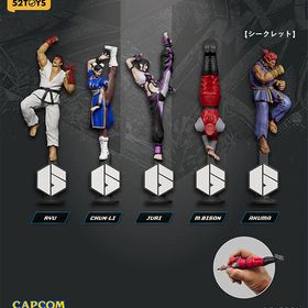 BLINDBOX ストリートファイター6 ファイターズスタチュー ボールペン 4個入りBOX